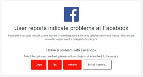 facebook login problem|problems with facebook today.